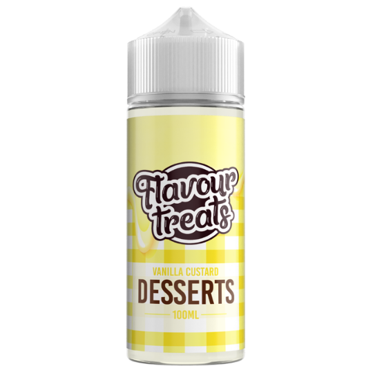 Vanilla Custard 100ml Shortfill - Flavour Treats - Ohm Boy E-Liquids