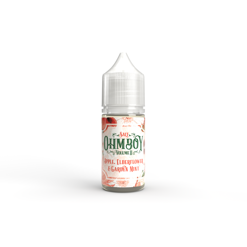 
                      
                        Apple, Elderflower & Garden Mint 10ml Nic Salt - Ohm Boy E-Liquids - Ohm Boy E-Liquids
                      
                    