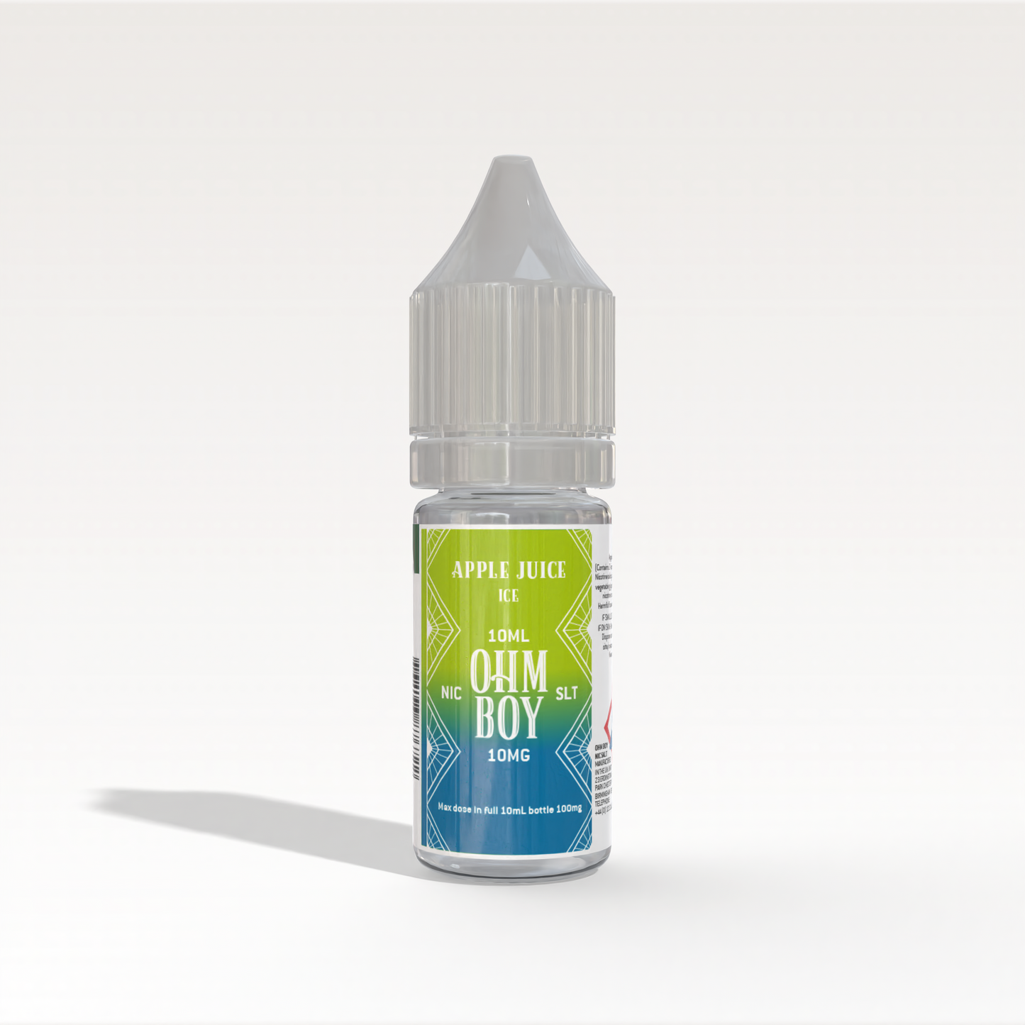 Apple Juice Ice 10ml Nic Salt - Ohm Boy E-Liquids - Ohm Boy E-Liquids