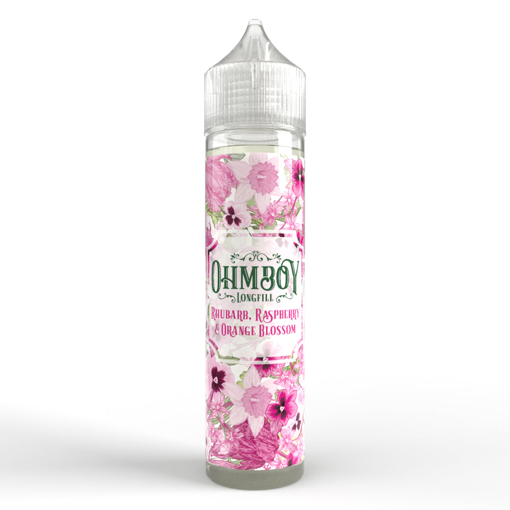 Rhubarb, Raspberry & Orange Blossom 60ml Longfill