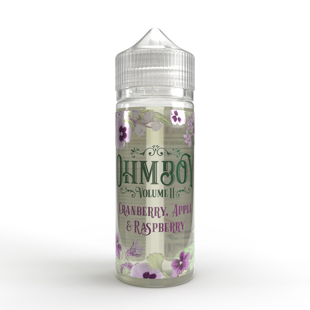 Cranberry, Apple and Raspberry 100ml Shortfill - Ohm Boy E-Liquids - Ohm Boy E-Liquids