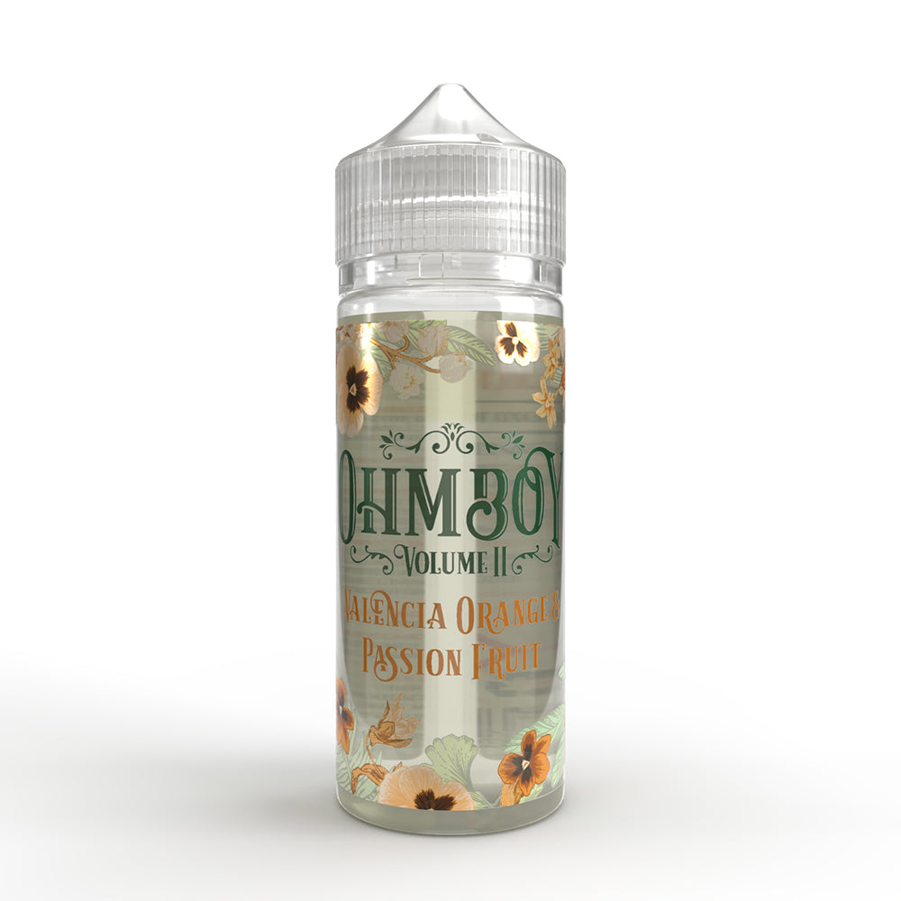 Valencia Orange & Passionfruit 100ml Shortfill - Ohm Boy E-Liquids - Ohm Boy E-Liquids