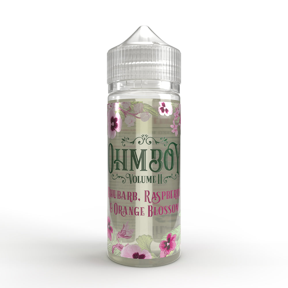 Rhubarb, Raspberry & Orange Blossom 100ml Shortfill - Ohm Boy E-Liquids - Ohm Boy E-Liquids