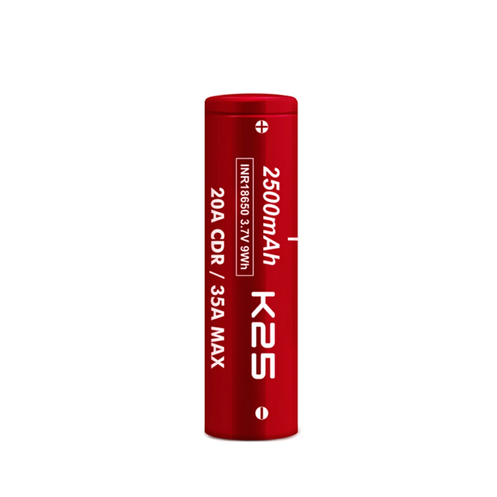 Vapcell K25 2500mah 18650 Battery